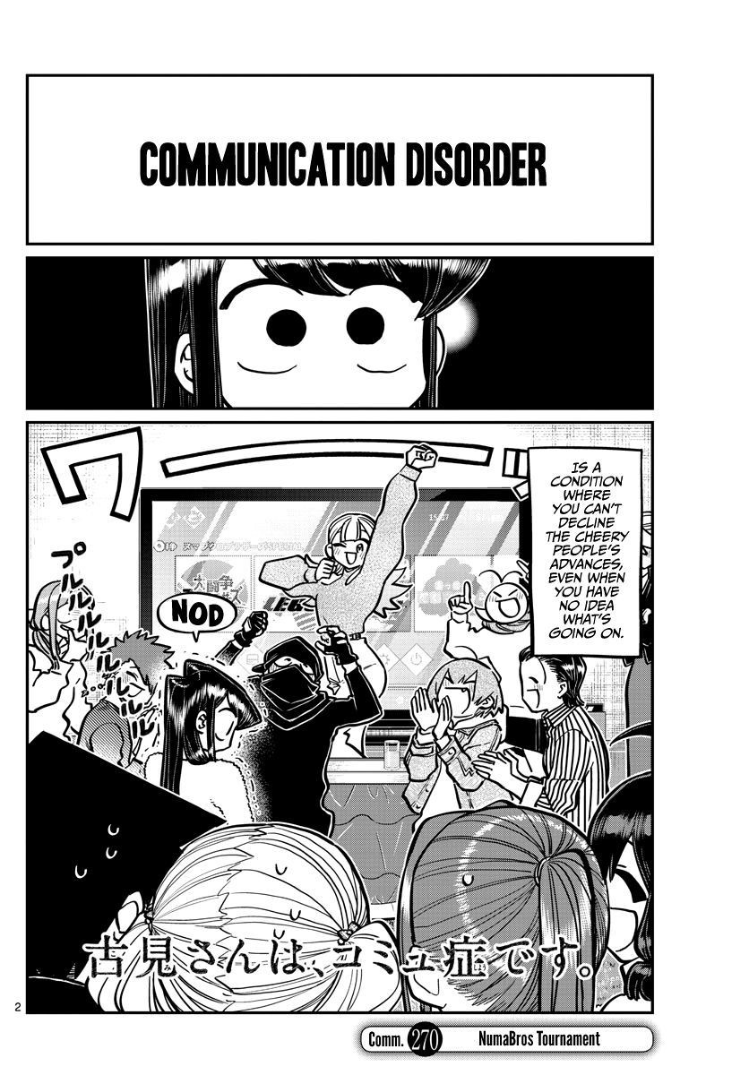 Komi Can’t Communicate, Chapter 270 image 02